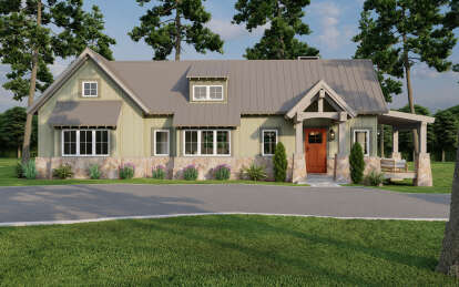 Craftsman House Plan #8318-00220 Elevation Photo