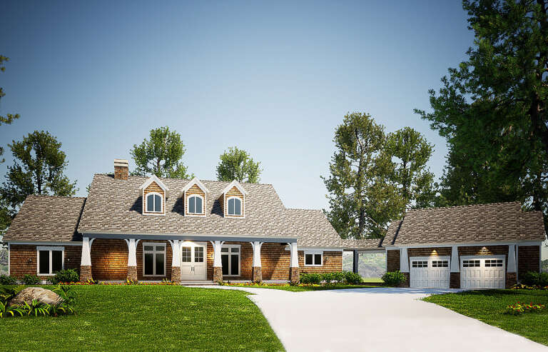 House Plan House Plan #26091 Front Elevation