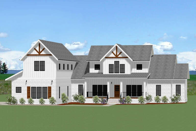 House Plan House Plan #26129 Front Elevation 