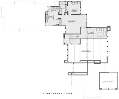 Second Floor for House Plan #5829-00035