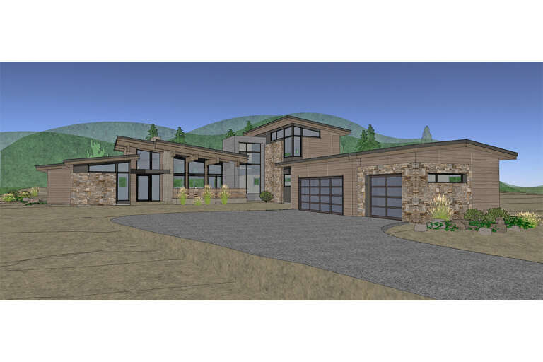 House Plan House Plan #26196 Front Elevation 