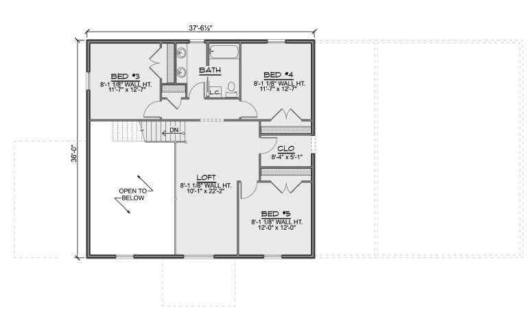House Plan House Plan #26198 Drawing 2