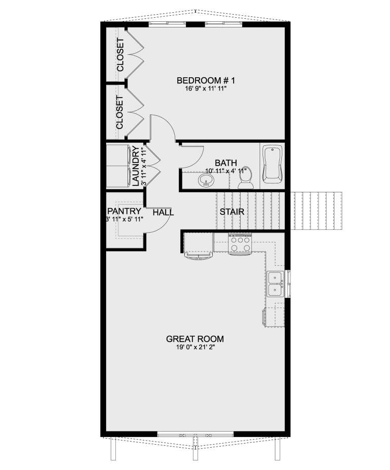 House Plan House Plan #26209 Drawing 2