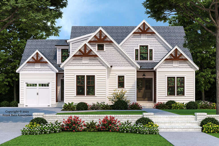 House Plan House Plan #26215 Front Elevation