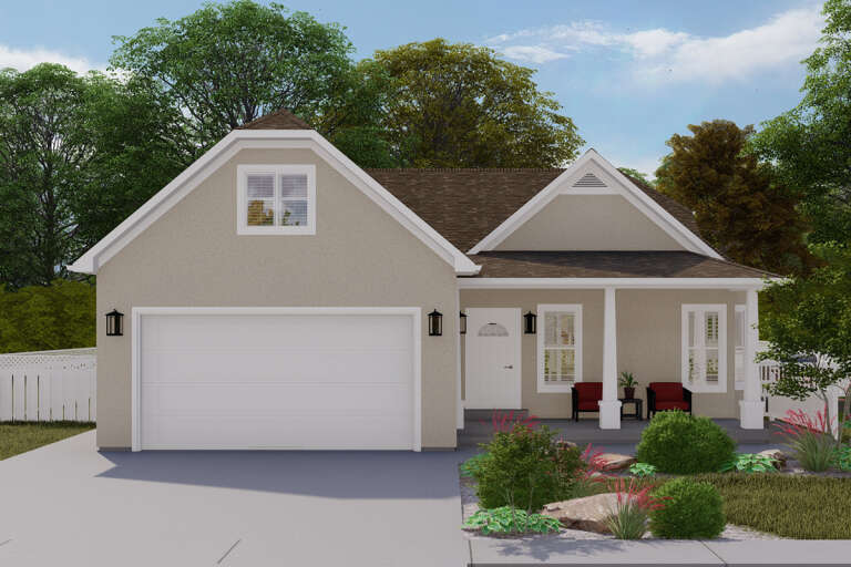 House Plan House Plan #26240 Front Elevation