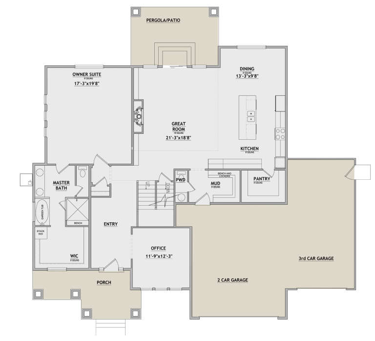 House Plan House Plan #26314 Drawing 1