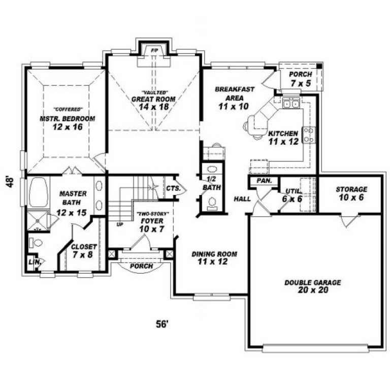 House Plan House Plan #2637 Drawing 1