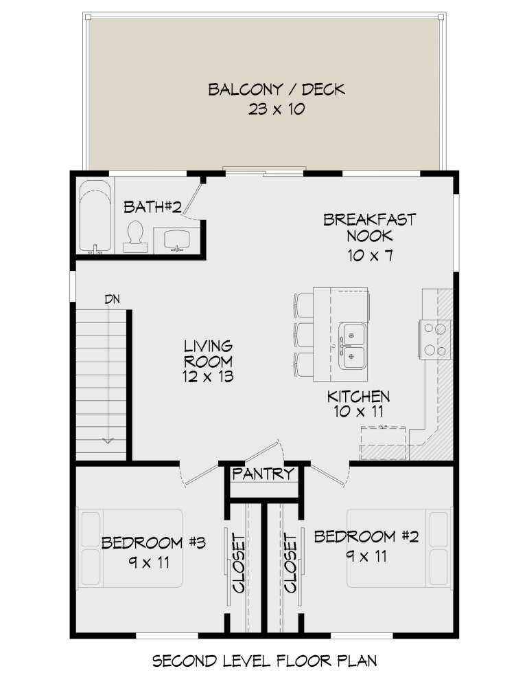 House Plan House Plan #26440 Drawing 2