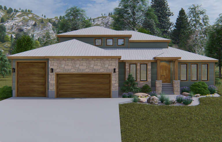 House Plan House Plan #26444 Front Elevation