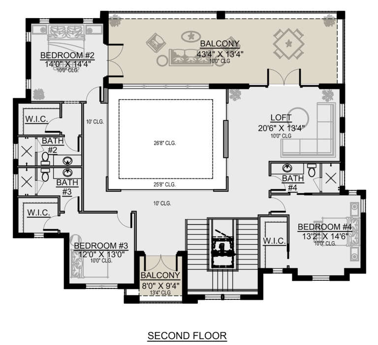 House Plan House Plan #26517 Drawing 2