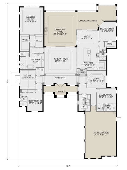 Main Floor  for House Plan #5565-00150