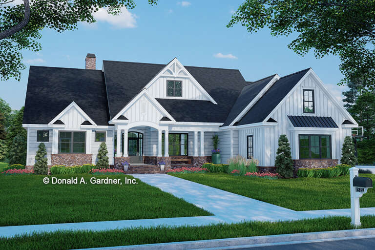 House Plan House Plan #26583 Front Elevation 