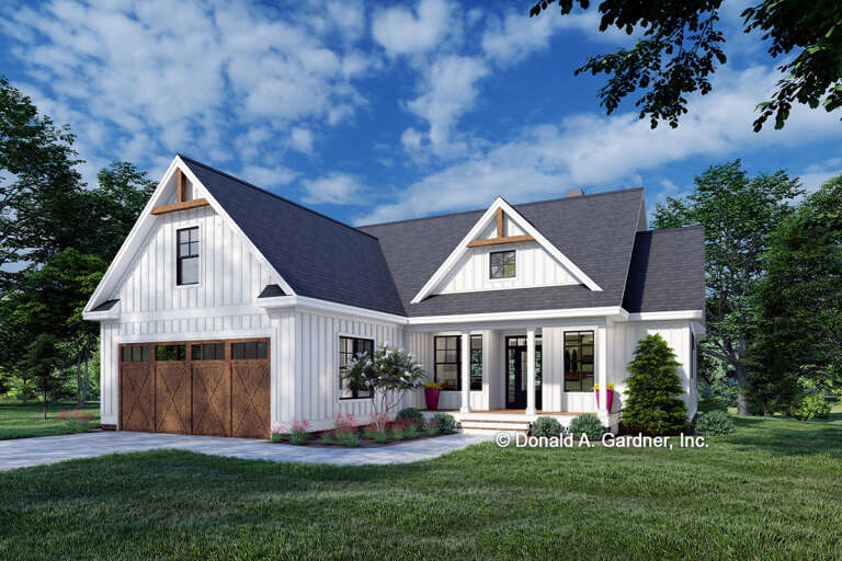 House Plan House Plan #26585 Front Elevation 
