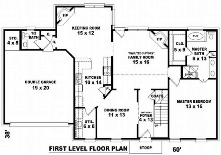 House Plan House Plan #2661 Drawing 1