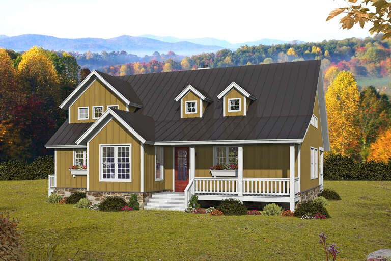House Plan House Plan #26613 Front Elevation 