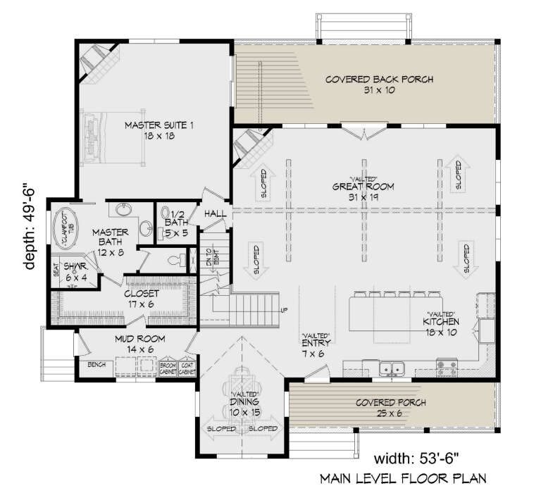 House Plan House Plan #26613 Drawing 1