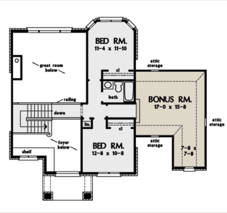 House Plan House Plan #26672 Drawing 2
