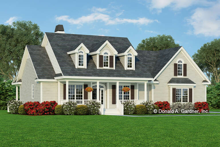 House Plan House Plan #26681 Front Elevation 