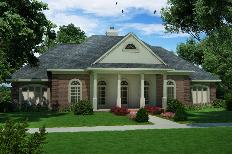 House Plan House Plan #26709 Front Elevation 