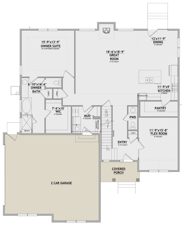 House Plan House Plan #26731 Drawing 1