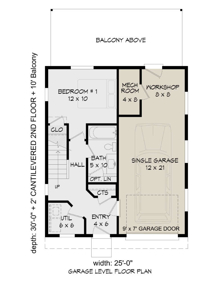 House Plan House Plan #26739 Drawing 1