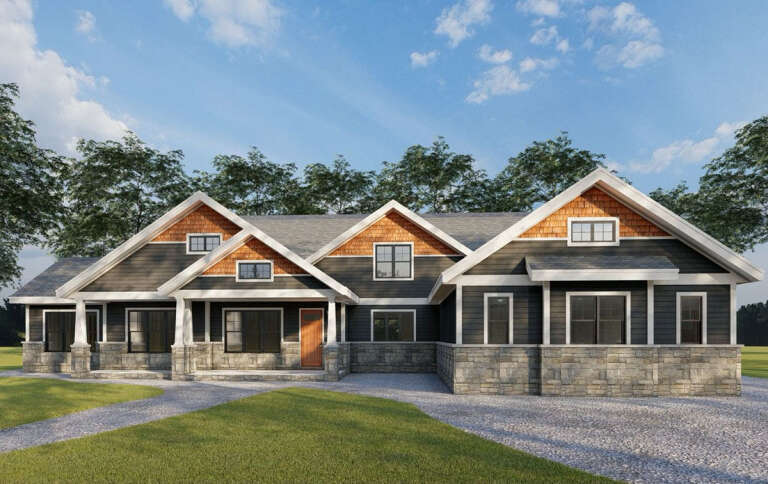House Plan House Plan #26740 Front Elevation 