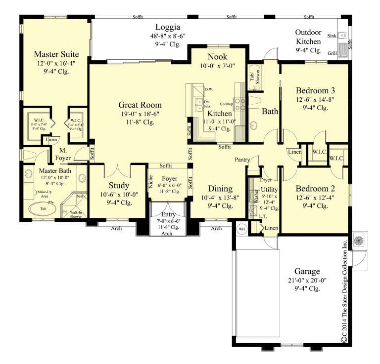 House Plan House Plan #26757 Drawing 1
