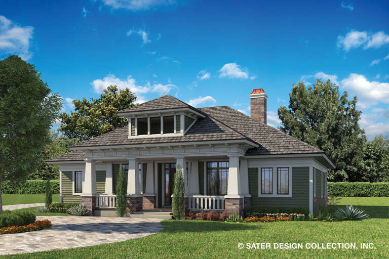 House Plan House Plan #26769 Front Elevation 