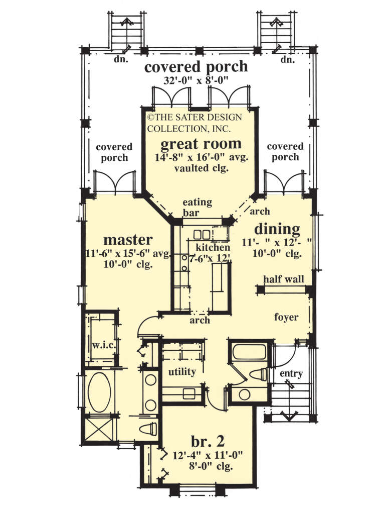 House Plan House Plan #26821 Drawing 1