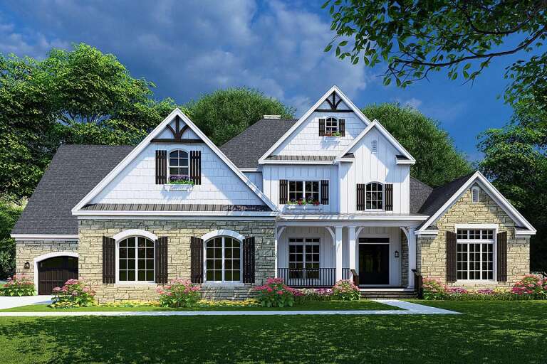 House Plan House Plan #26856 Front Elevation 