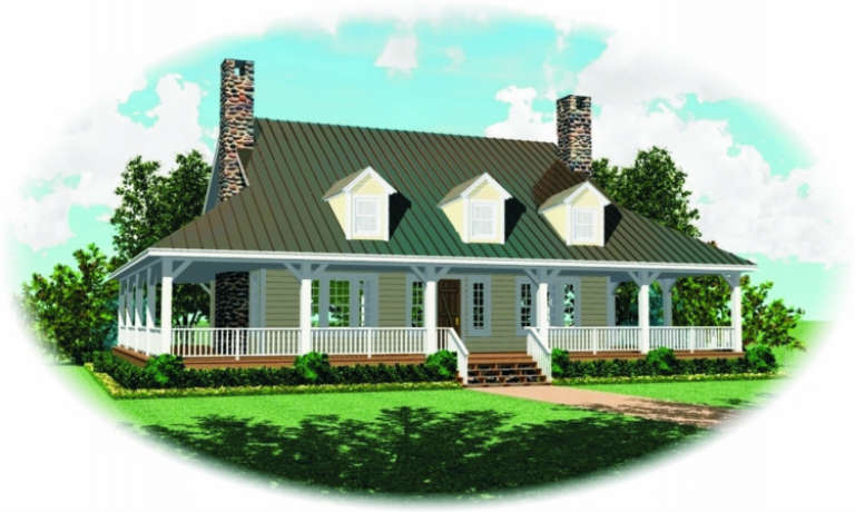 House Plan House Plan #2689 Front Elevation
