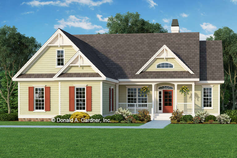 House Plan House Plan #26900 Front Elevation