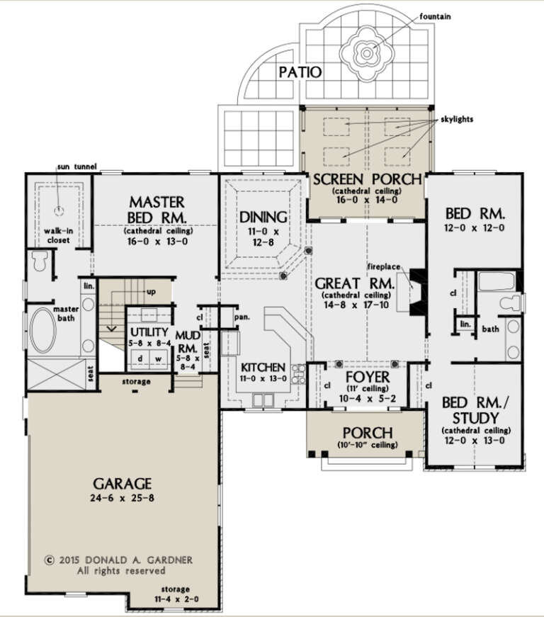 House Plan House Plan #26983 Drawing 1