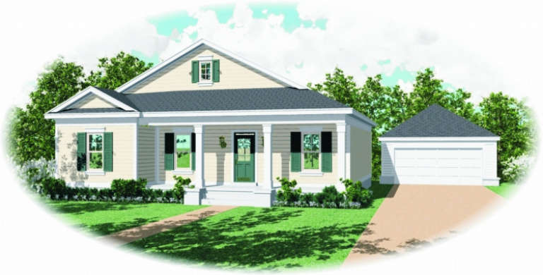 House Plan House Plan #2699 Front Elevation