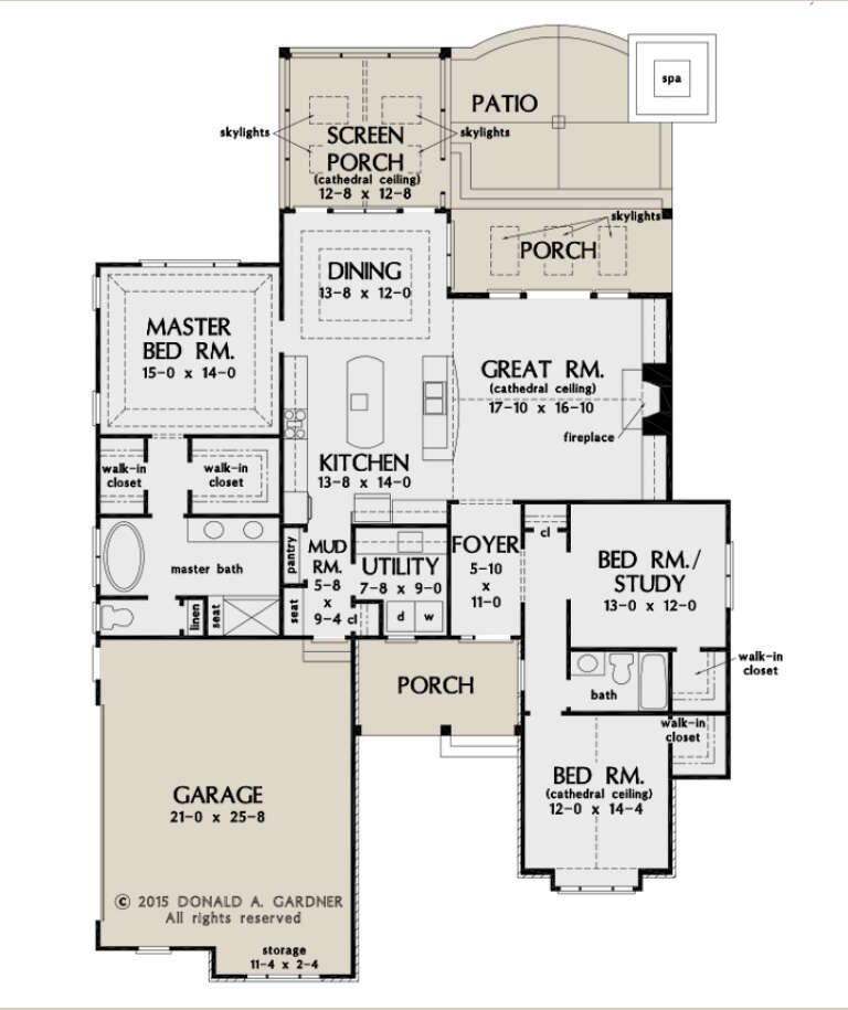 House Plan House Plan #27028 Drawing 1