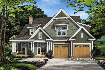Craftsman House Plan #2865-00220 Elevation Photo