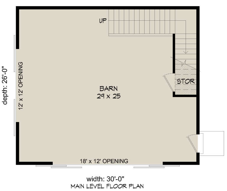 House Plan House Plan #27058 Drawing 1