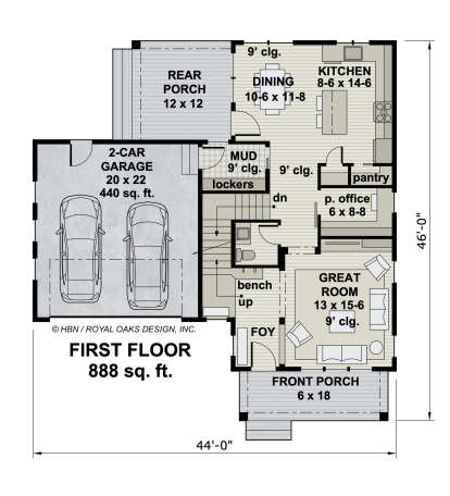 Main Floor  for House Plan #098-00354