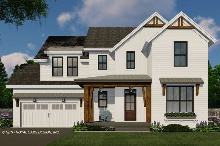 House Plan House Plan #27090 Front Elevation 