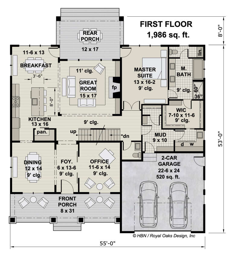 House Plan House Plan #27102 Drawing 1