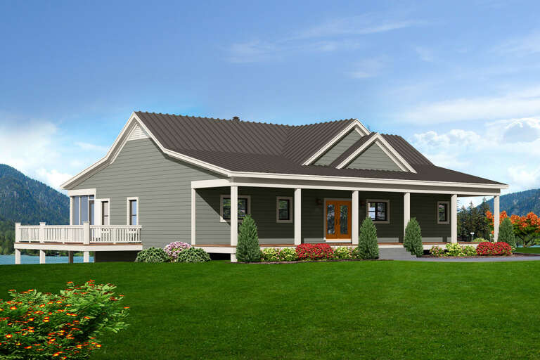 House Plan House Plan #27104 Front Elevation 