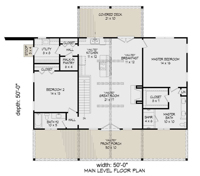 House Plan House Plan #27105 Drawing 1