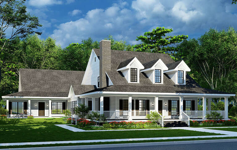 House Plan House Plan #27135 Front Elevation 