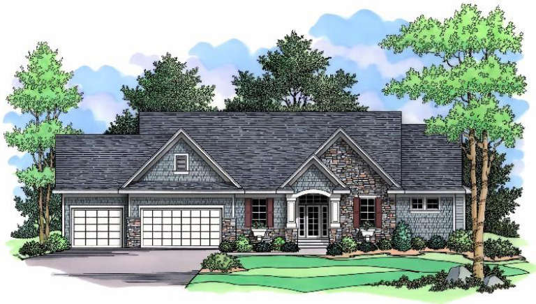 House Plan House Plan #2717 Front Elevation