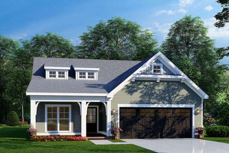 House Plan House Plan #27177 Front Elevation 