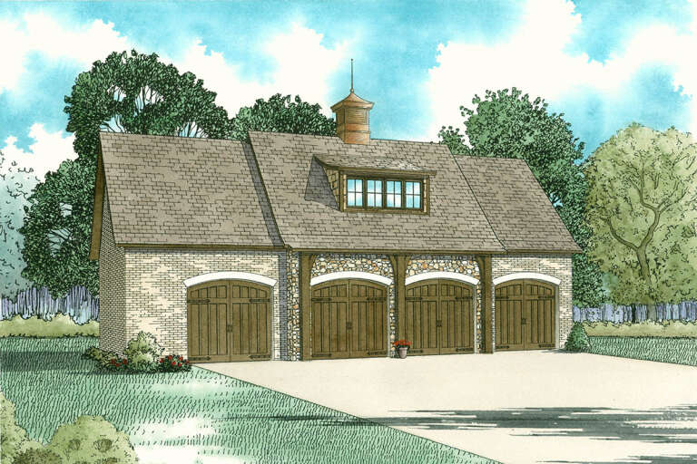 House Plan House Plan #27183 Front Elevation 