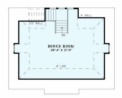 Bonus Room for House Plan #110-01086