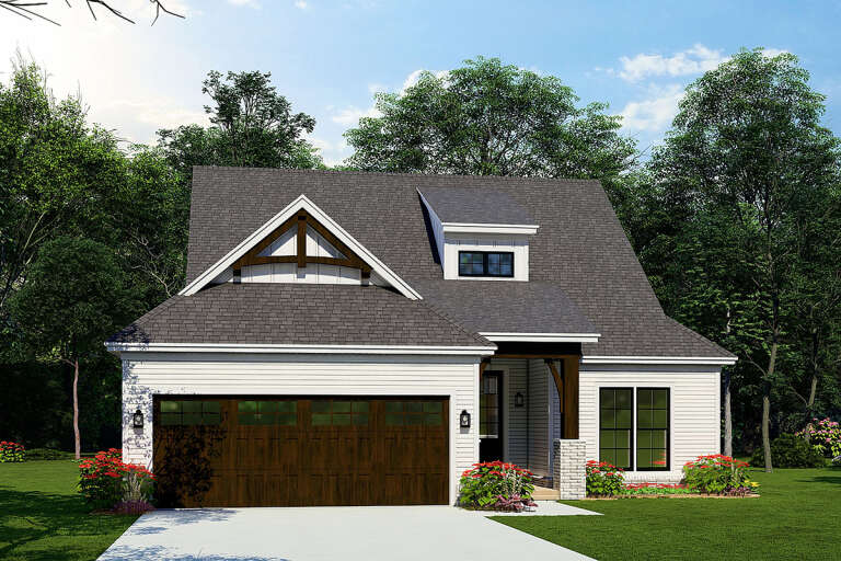 House Plan House Plan #27222 Front Elevation 