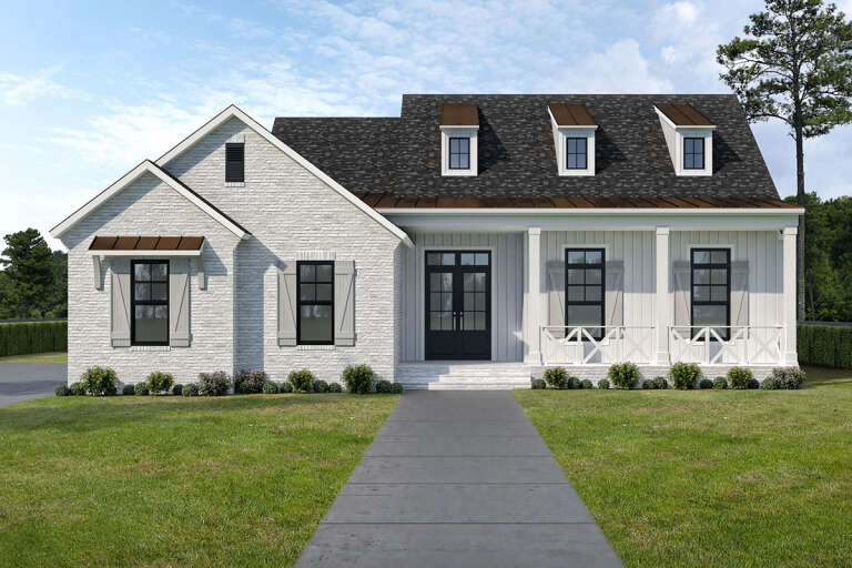 House Plan House Plan #27224 Front Elevation 