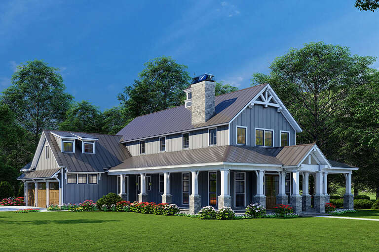 House Plan House Plan #27256 Front Elevation 